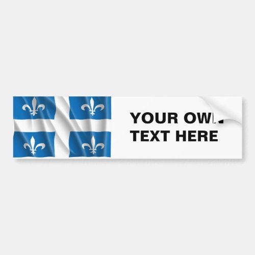 QUEBEC BUMPER STICKER