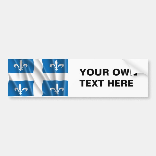 QUEBEC BUMPER STICKER (Front)
