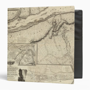 Quebec, Canada 3 Ring Binder