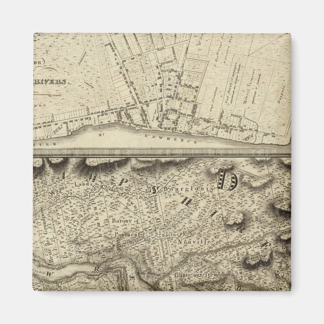 Quebec, Canada 6 Magnet (Front)