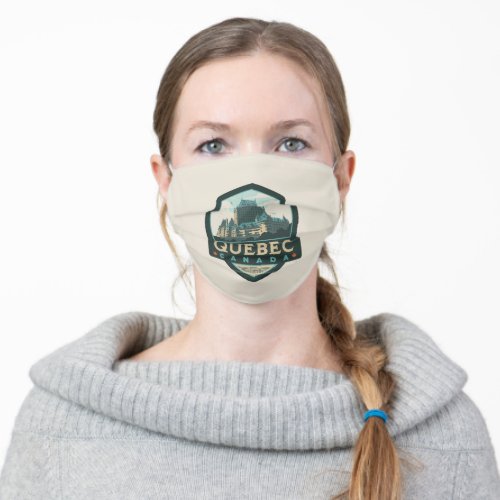 Quebec Canada Adult Cloth Face Mask