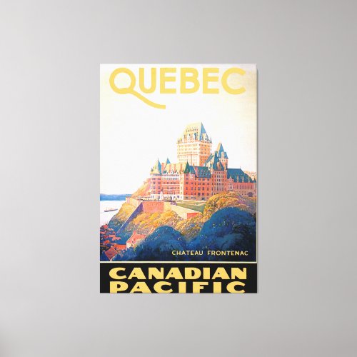 Quebec _ Canada Canvas Print