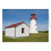 Quebec, Canada. Cap D'Espoir Lighthouse. (Front Horizontal)