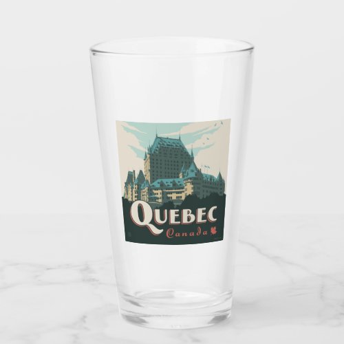 Quebec Canada  Chteau Frontenac Glass