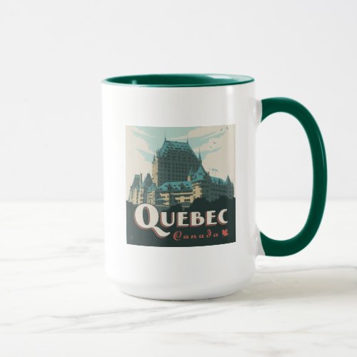 Quebec Canada  Chteau Frontenac Mug