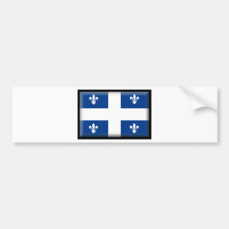 Quebec (Canada) Flag Bumper Sticker