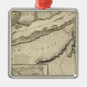 Quebec, Canada Metal Ornament