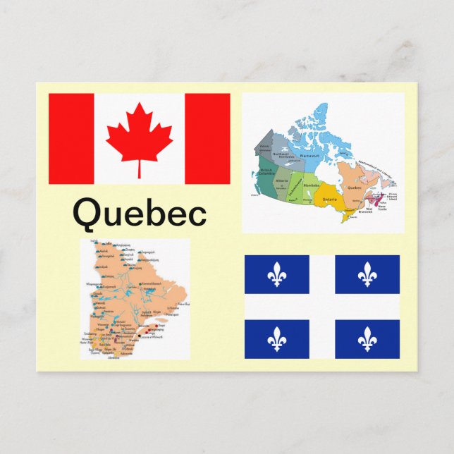 Quebec Canada Postcard (Front)