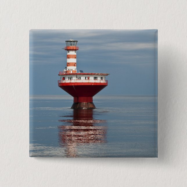 Quebec, Canada. Tadoussac. Button (Front)
