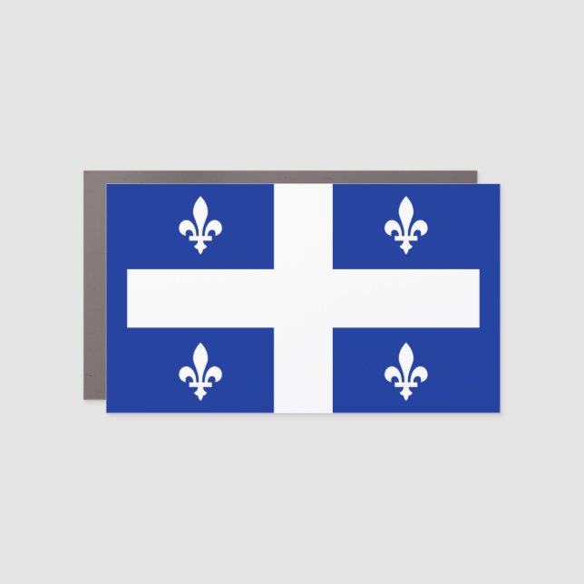 quebec car magnet (Front)