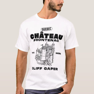 Quebec : chateau frontenac cliff gaper T-Shirt