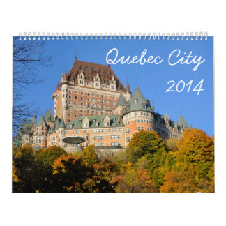 Quebec City 2014 (2p) Calendar