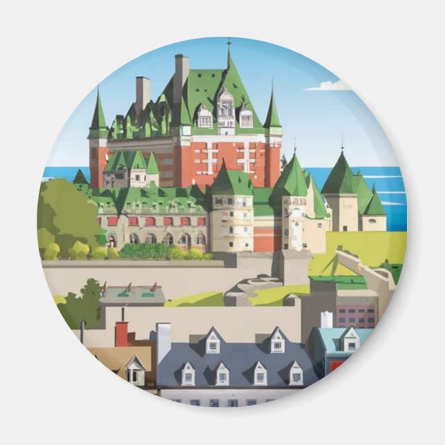  Quebec City  Canada Magnet (Front)