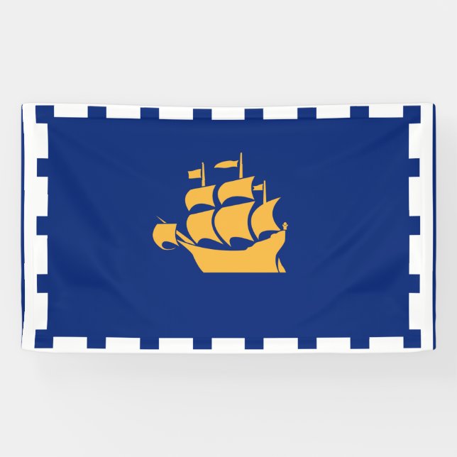 QUEBEC CITY Flag Banner (Horizontal)