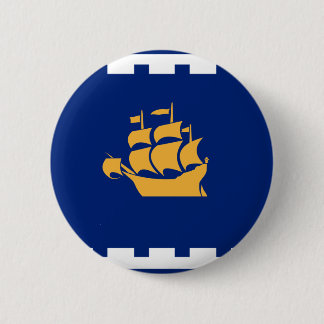 Quebec City flag Button