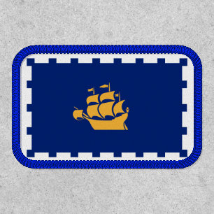 Quebec City Flag Patch