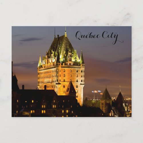 QUEBEC CITY POSTCARD