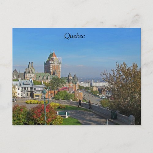 Quebec City Postcard
