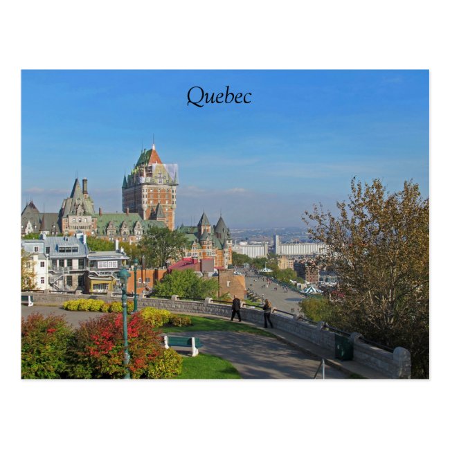Quebec City Postcard
