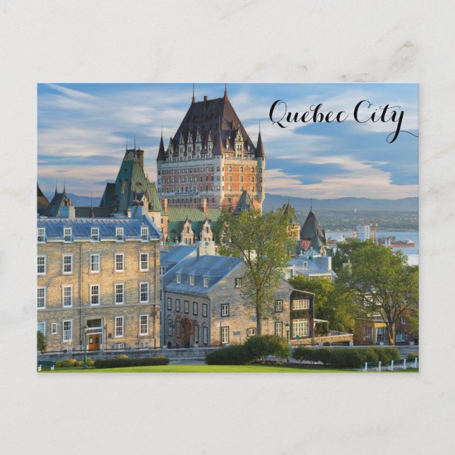 QUEBEC CITY POSTCARD (Front)
