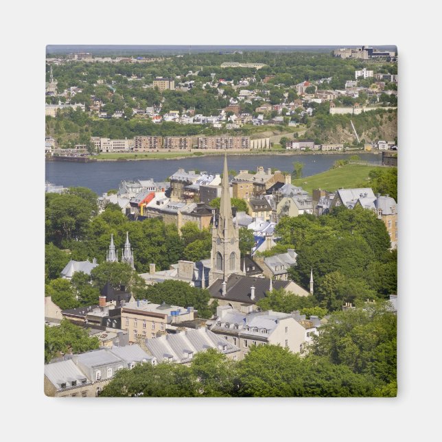 Quebec City, Quebec, Canada. Looking down on the Magnet (Front)