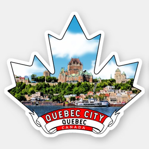 Quebec City Quebec Canada Sticker