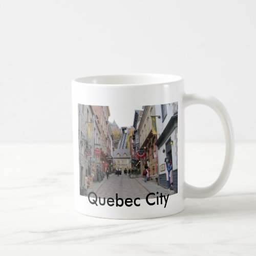 Quebec City Street Coffee Mug