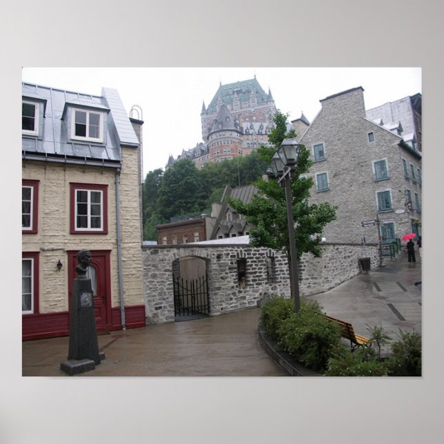 Quebec City Street Poster (Front)
