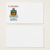 Quebec coat of arms (Front & Back)