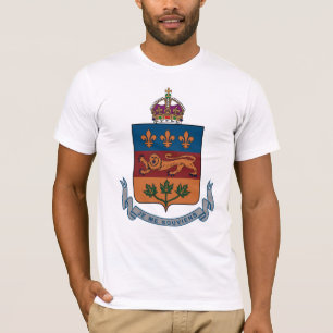 Quebec Coat of Arms (alternative) T-shirt