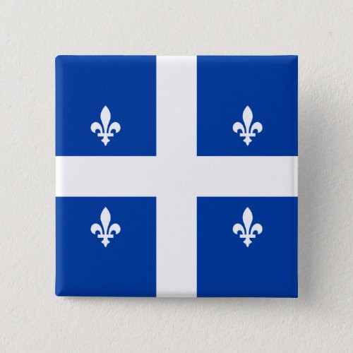 Quebec Flag Button