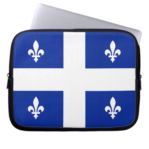 Quebec Flag Laptop Sleeve