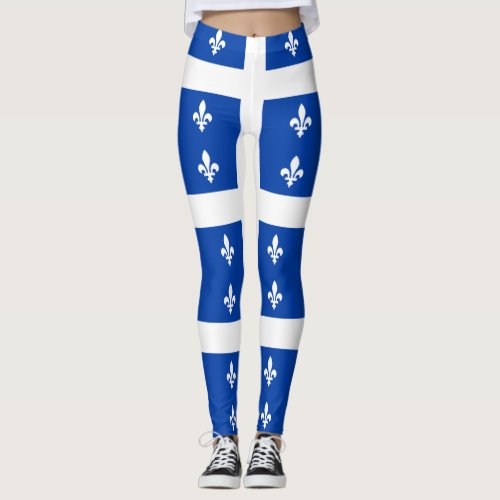 Quebec Flag Leggings