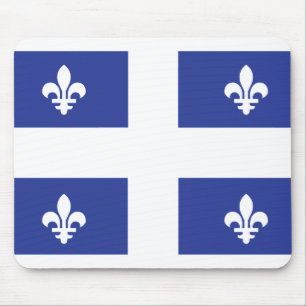 Quebec Flag Mouse Pad