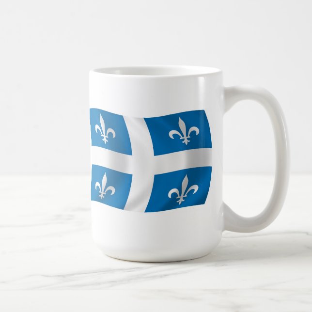 Quebec Flag Mug (Right)