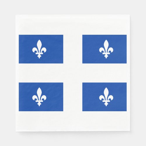 Quebec Flag Napkins
