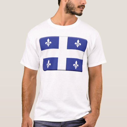 Quebec Flag PERSONALIZE T_Shirt