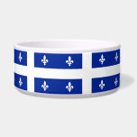 Quebec Flag Pet Bowl<br><div class="desc">Feed your furry friends in style with our exclusive pet bowl featuring the flag of Quebec! Crafted with meticulous attention to detail, this pet bowl is more than just a dining accessory; it’s a celebration of Quebec’s rich culture and heritage. The vibrant design prominently displays the iconic Quebec flag, making...</div>