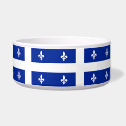 Quebec Flag Pet Bowl
