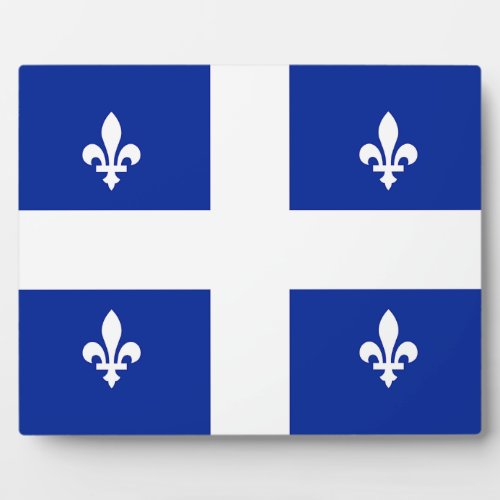 Quebec Flag Plaque