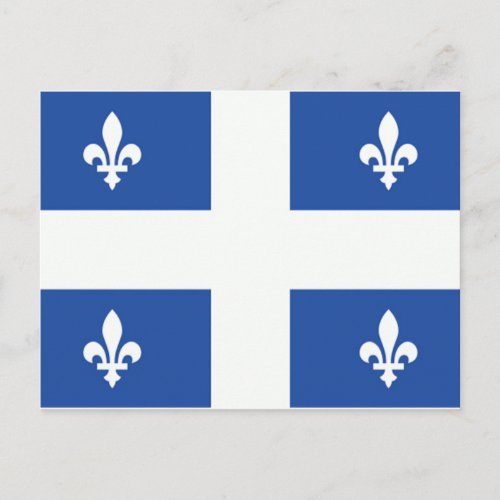 Quebec Flag Postcard