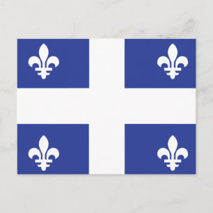 Quebec Flag Postcard