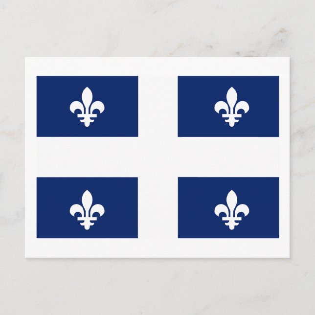 Quebec Flag (province) Postcard (Front)