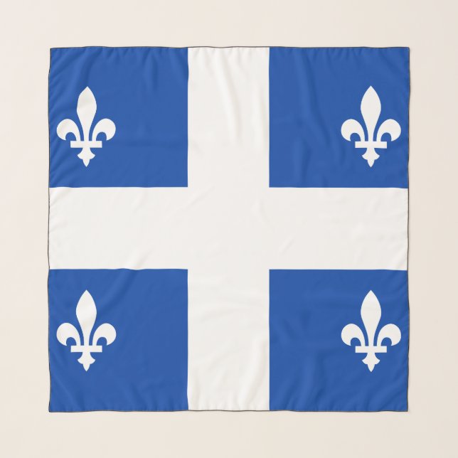 Quebec Flag Scarf (Front)