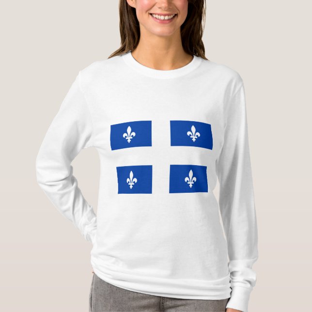 Quebec Flag T-Shirt (Front)