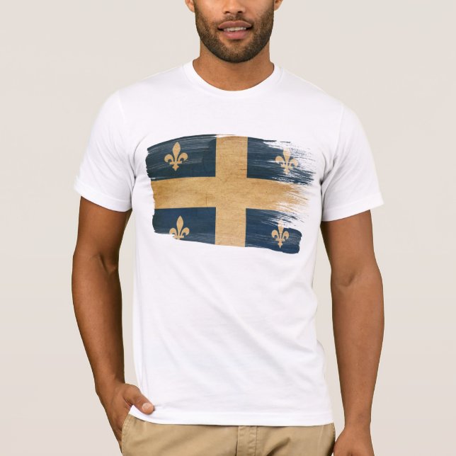 Quebec Flag T-Shirt (Front)