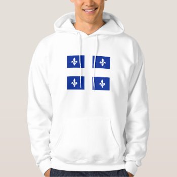 Quebec Hoodie by flagart at Zazzle