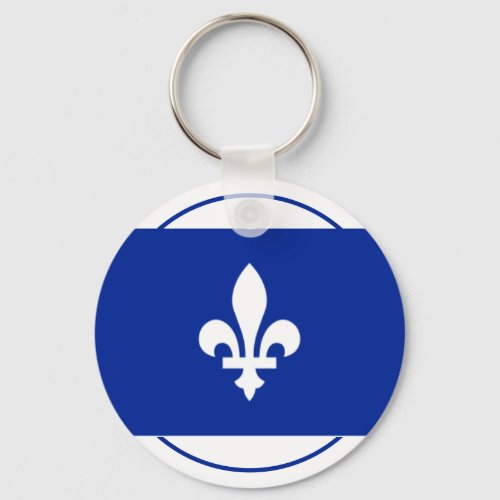 quebec keychain