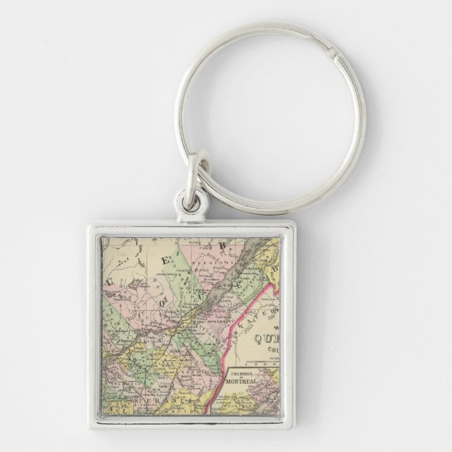 Quebec Keychain (Front)
