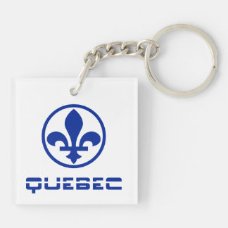 Quebec Keychain